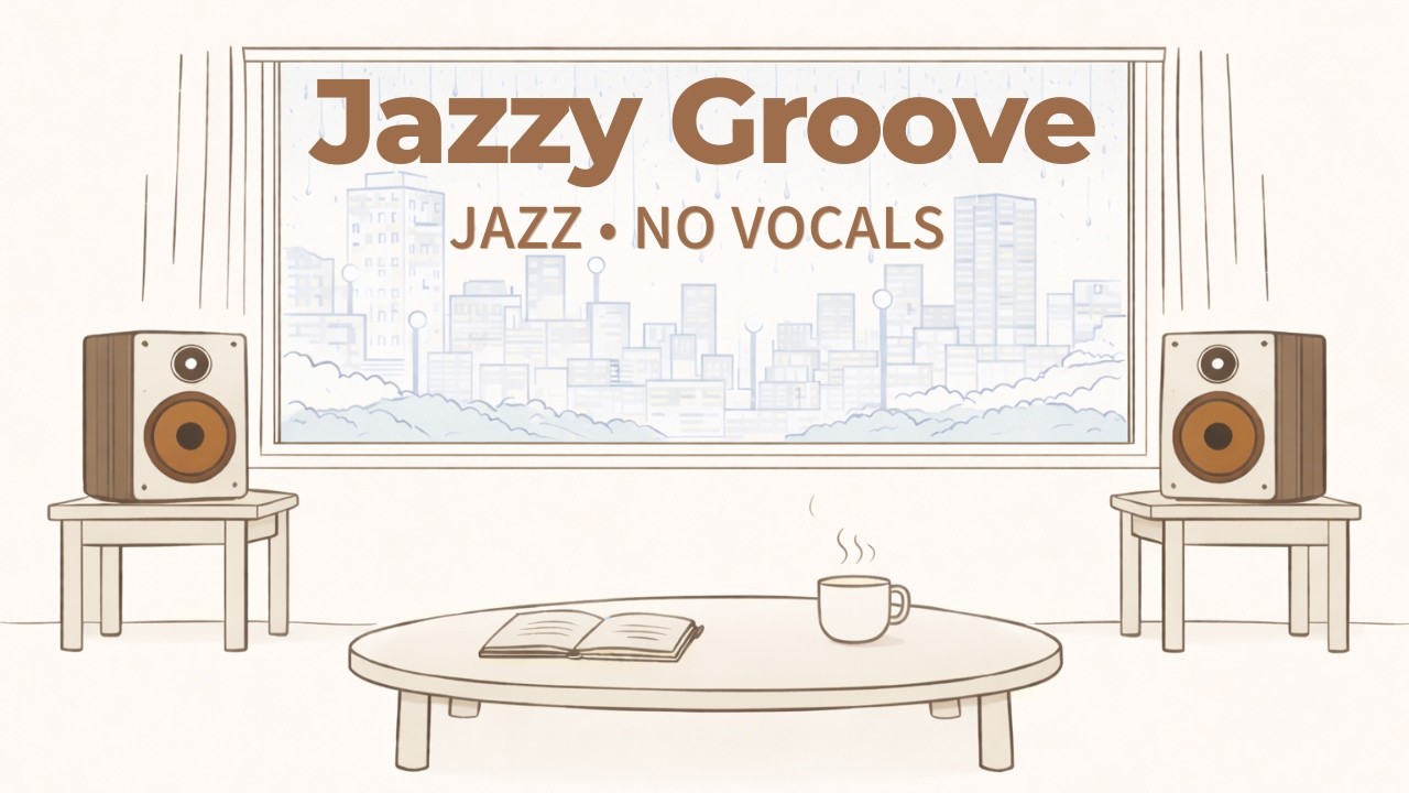 Feel Good Jazzy Groove for Focus, Driving & Cafe ☕ Light Swing Instrumental Playlist