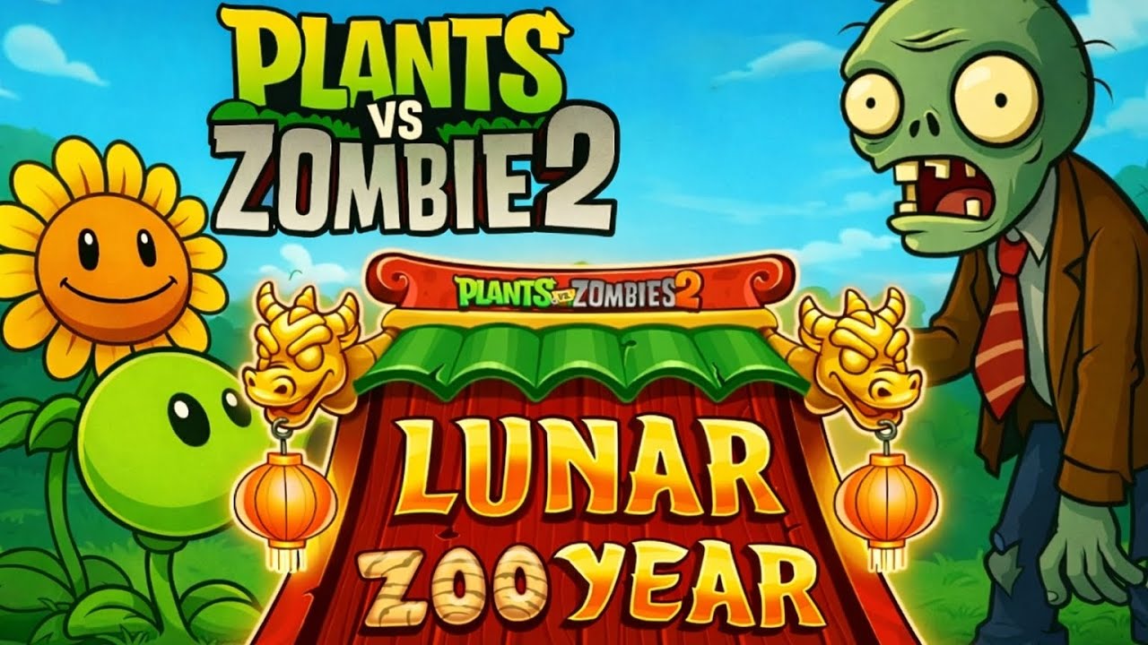 Lunar Zoo Year Level 8 & 9 | Plants Vs Zombies 2