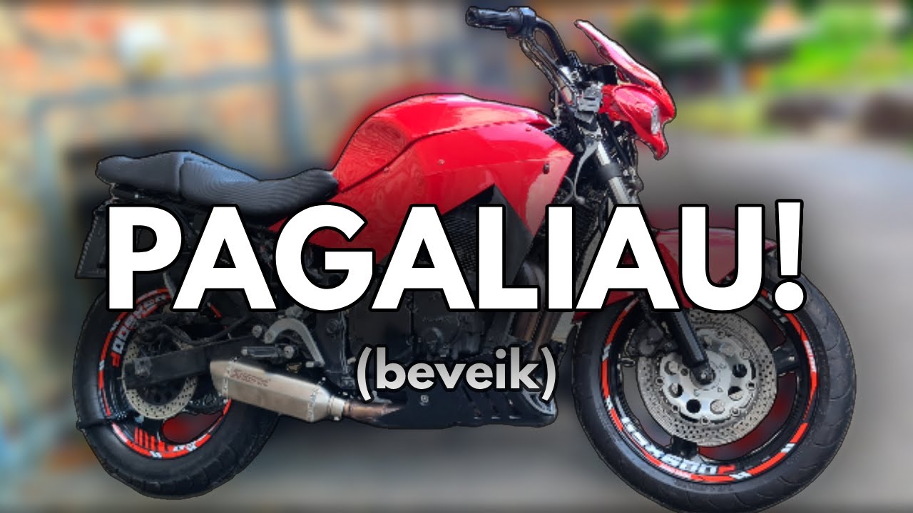 Suzuki GSX 600F KATANA projektas 