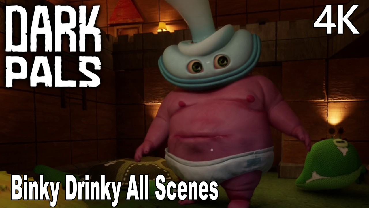 Dark Pals The 1st Floor Binky Drinky All Scenes 4K