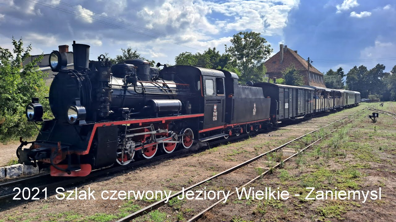 17 07 2021 Szlak czerwony Jeziory Wielkie Wieś Zaniemyśl