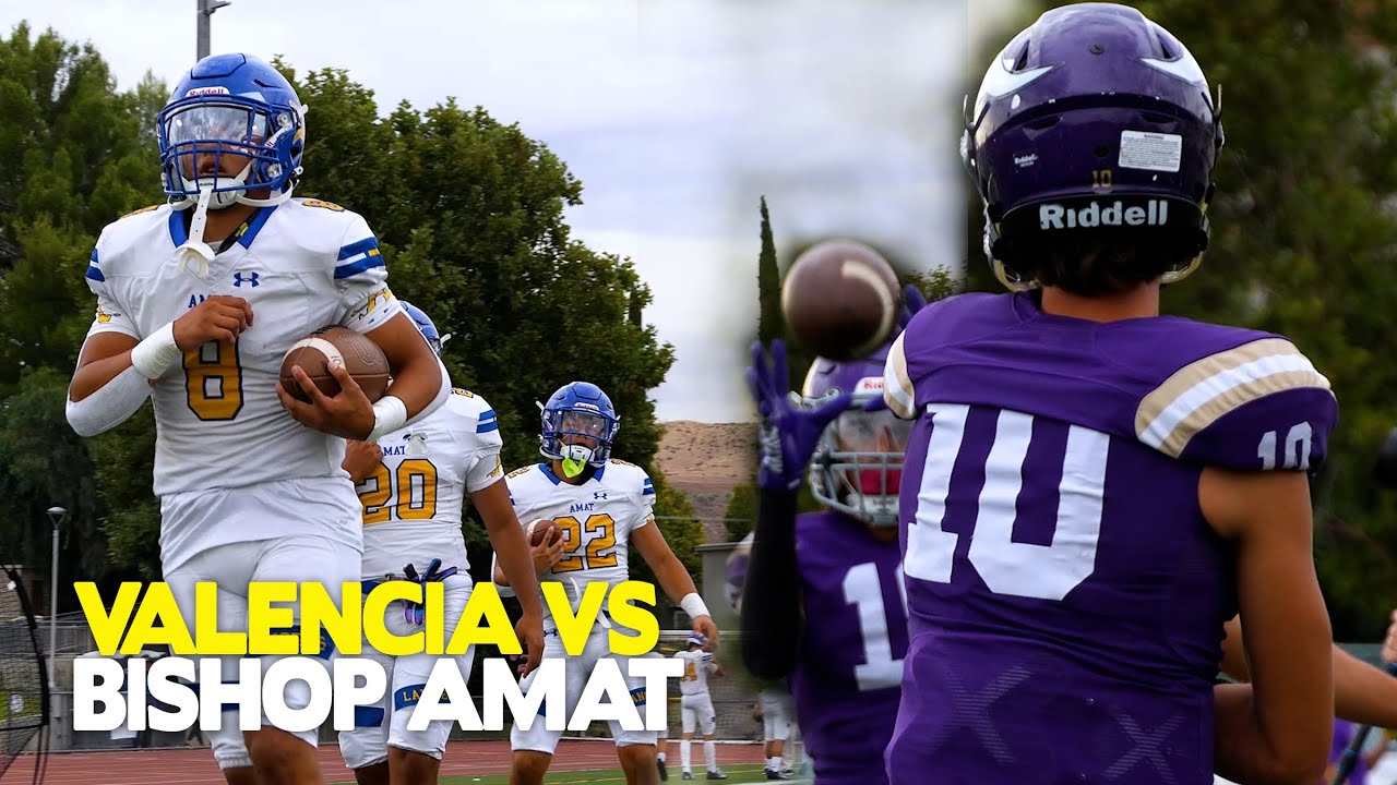 Valencia vs Bishop Amat | Socal HS Football Highlights @SportsRecruits