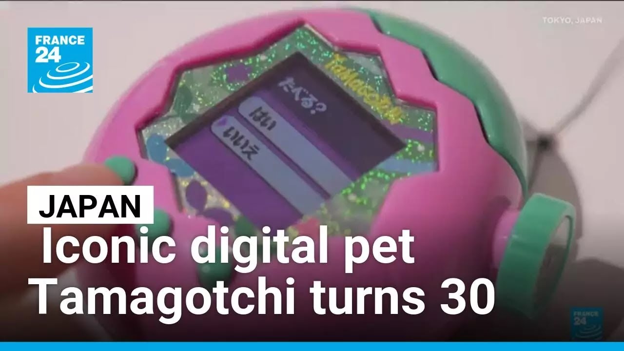 Japan's iconic digital pet Tamagotchi turns 30 &bull; FRANCE 24 English