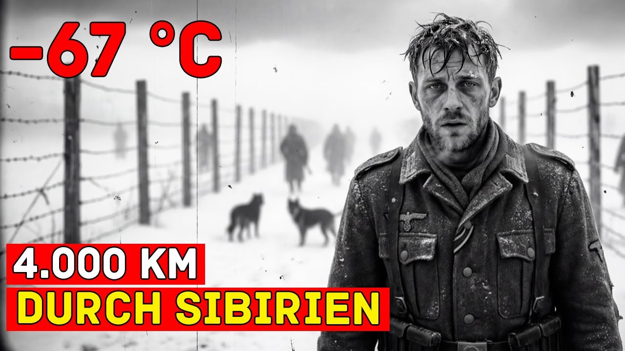 Die unglaubliche Flucht eines deutschen Soldaten durch Sibirien — 4.000 km durch die Hölle