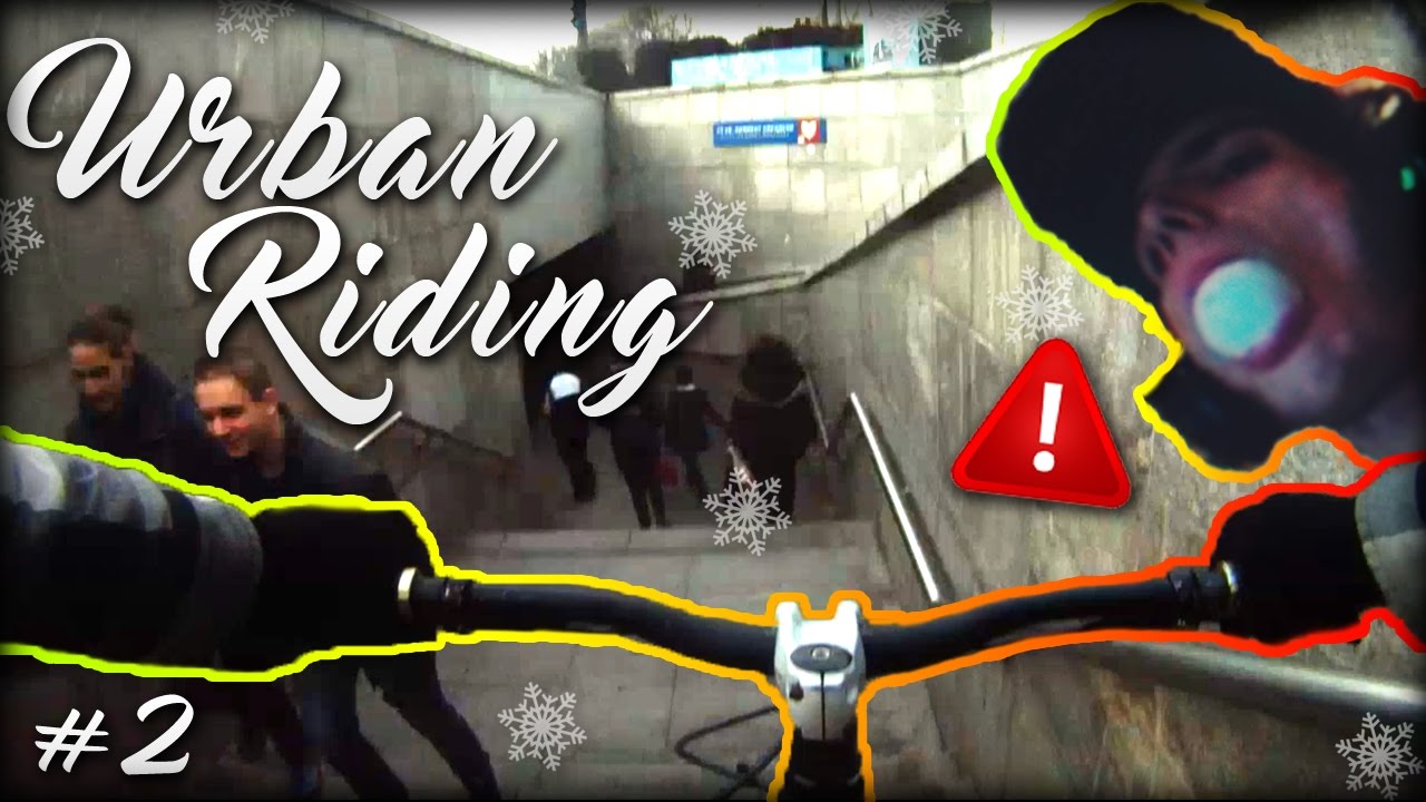 DAILY CRUISE #2 - SWITCHING TRAFFIC GONE WRONG + STAIRS FAIL | GoPro BIKE PoV