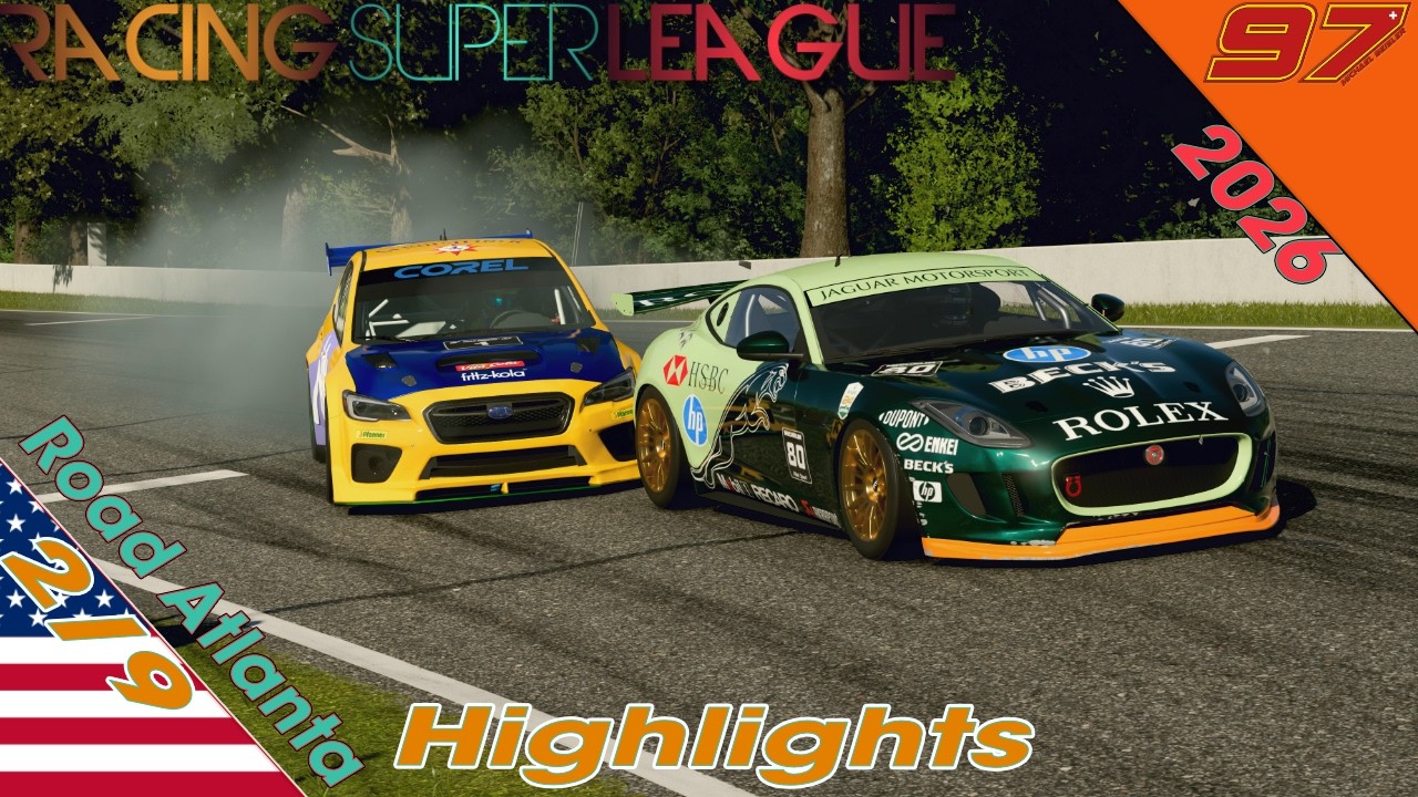 [RSL] Racing Super League [2026] -Round 2- (Race of United States) Road Atlanta -Highlights-