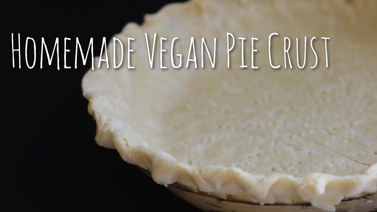 Homemade Vegan Pie Crust