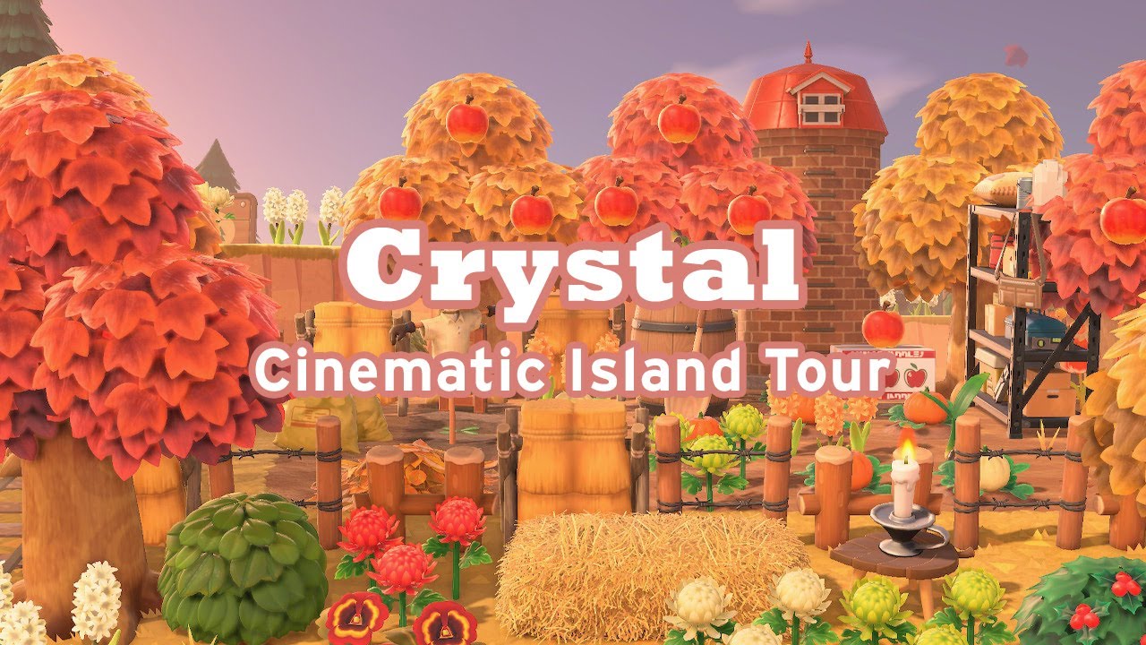 Charming Fall Cottagecore Island | Cinematic Island Tour | No Commentary
