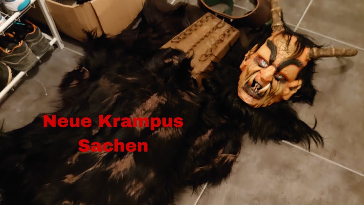 Ich zeige euch meine Neuen Krampus Sachen