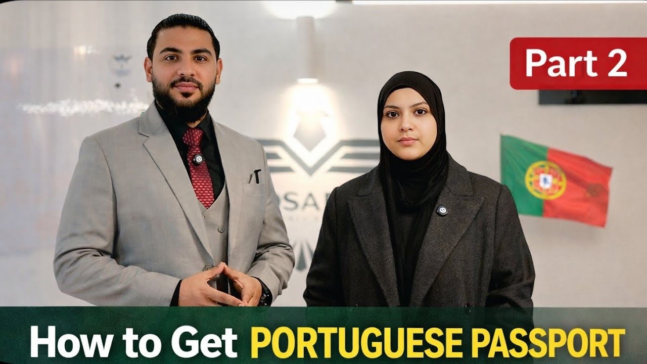 HOW TO GET PORTUGUESE PASSPORT ON D7 VISA