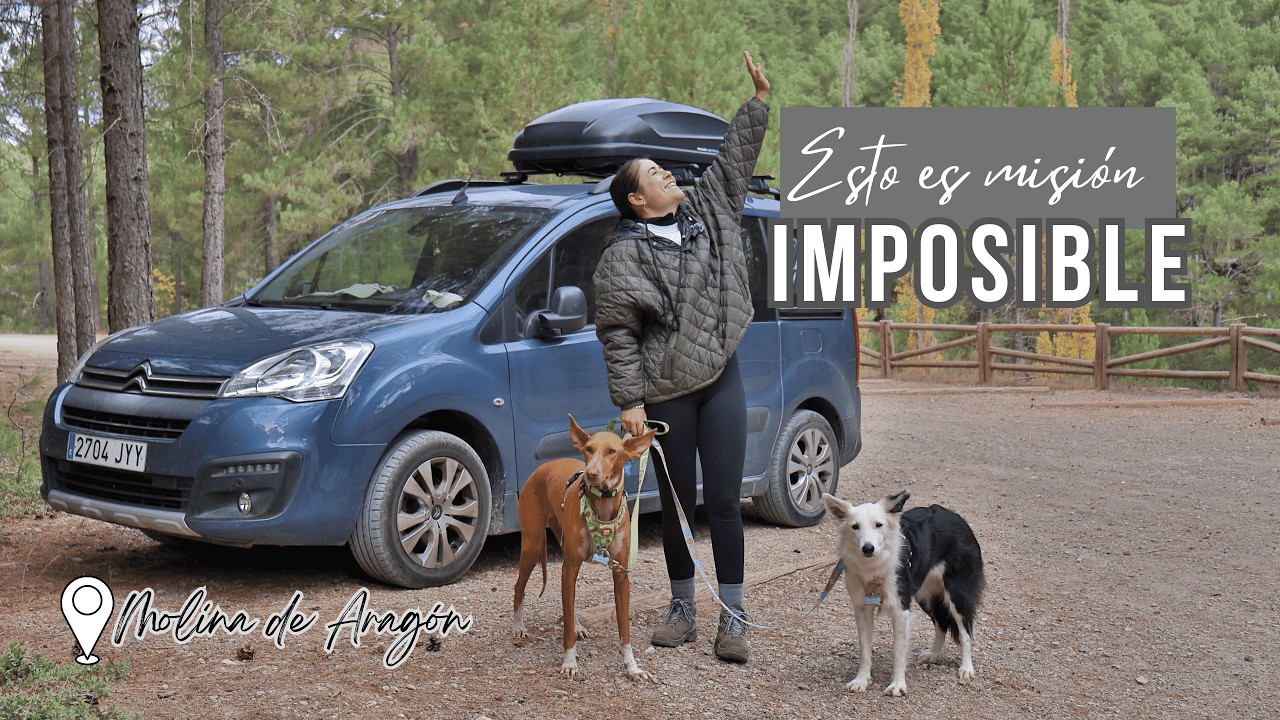 VLOG 29 🔥 Viajar en FURGONETA CAMPER 🚐 no es tan fácil como parece | Parque Natural del Alto Tajo 🌱
