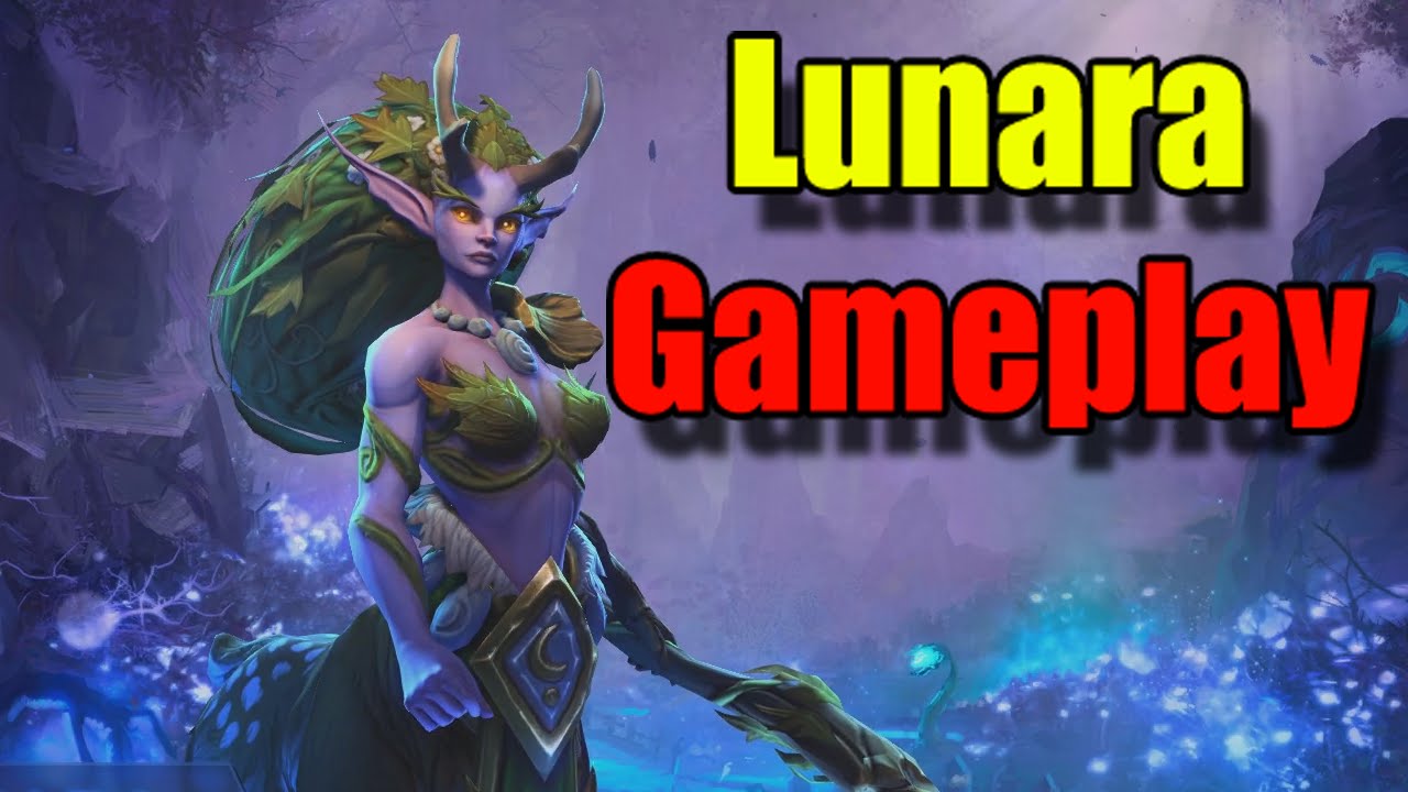 Lunara Gameplay - Heroes of the Storm