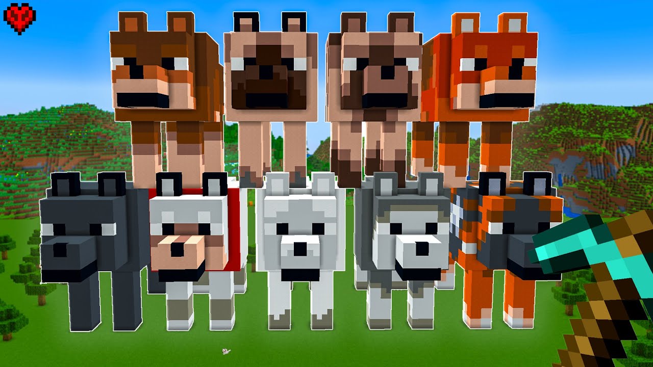 Я построил каждую чертову собаку в Minecraft