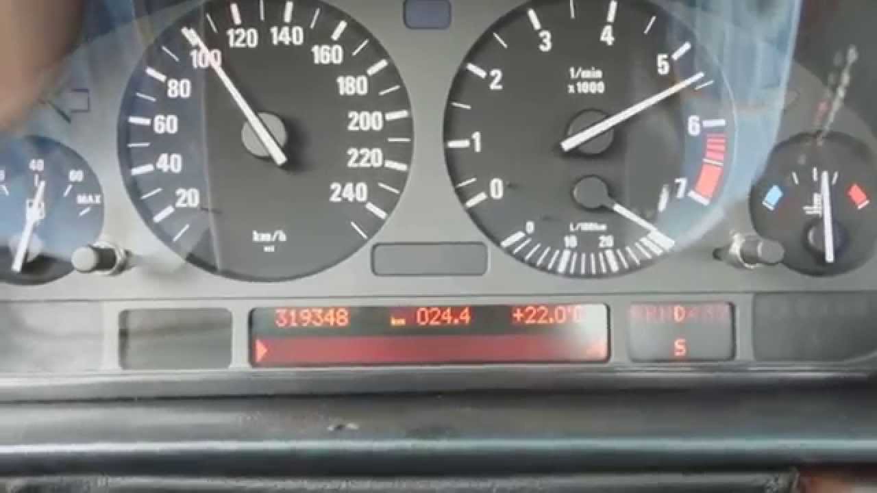 1995 BMW 730i V8 0-100 km/h Acceleration-Beschleunigung