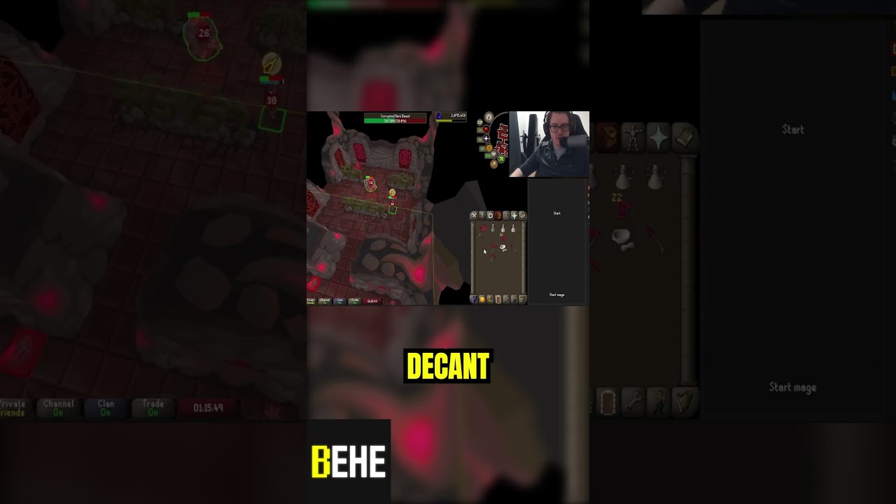На это тяжело смотреть #runescape #игра #ironman #смешно #смех #клипы #twitch #стример #комедия