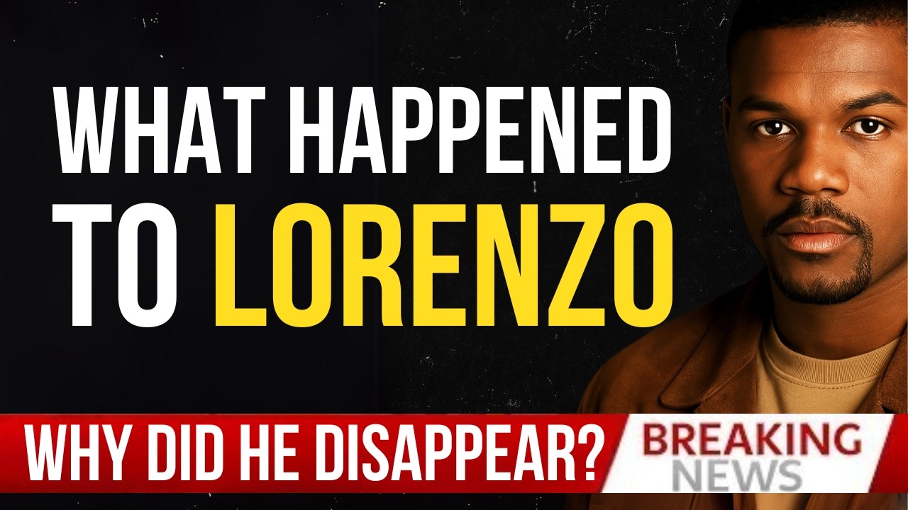 What REALLY happened to American R&B singer songwriter Lorenzo