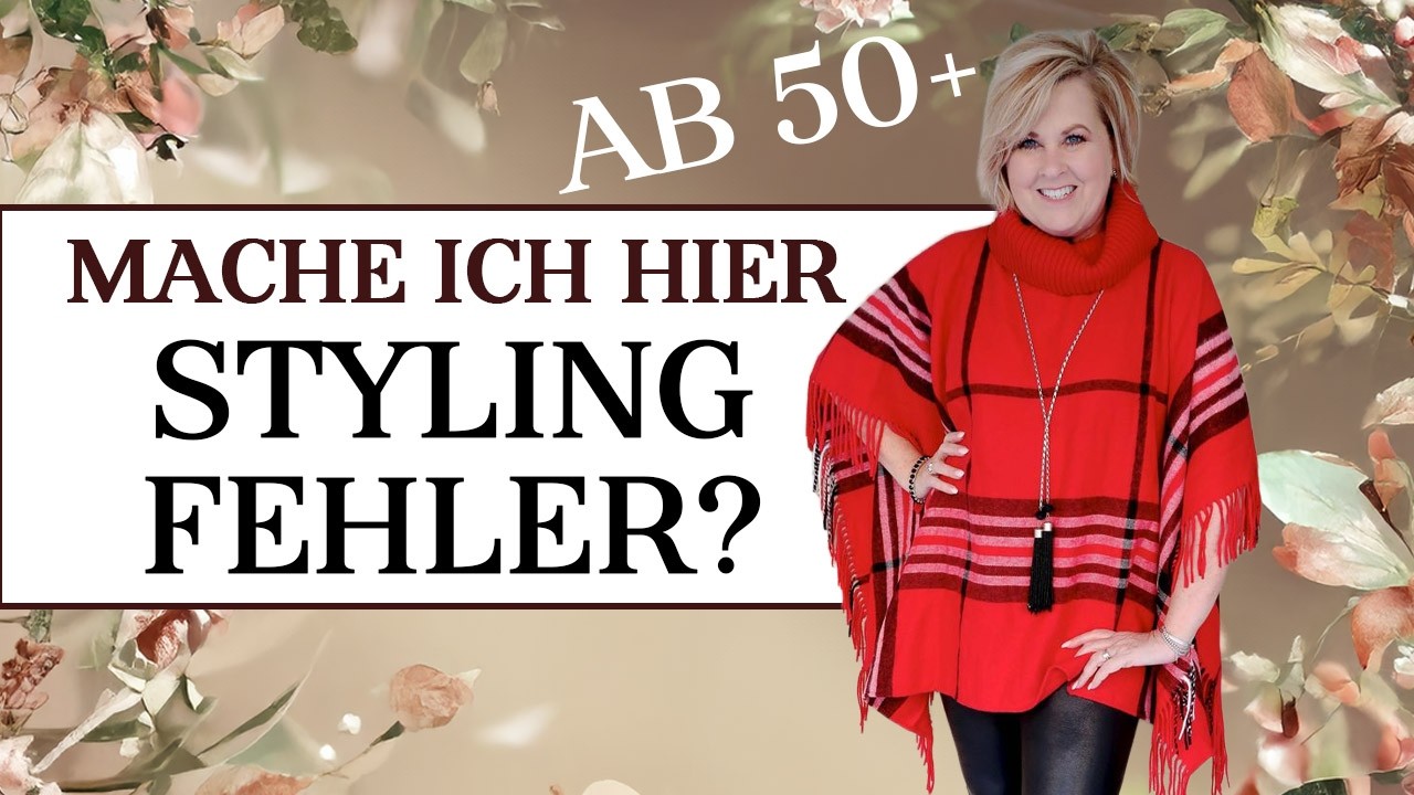 So wirkt Ihr Poncho teuer und elegant – 7 Styling-Regeln für Frauen 50+