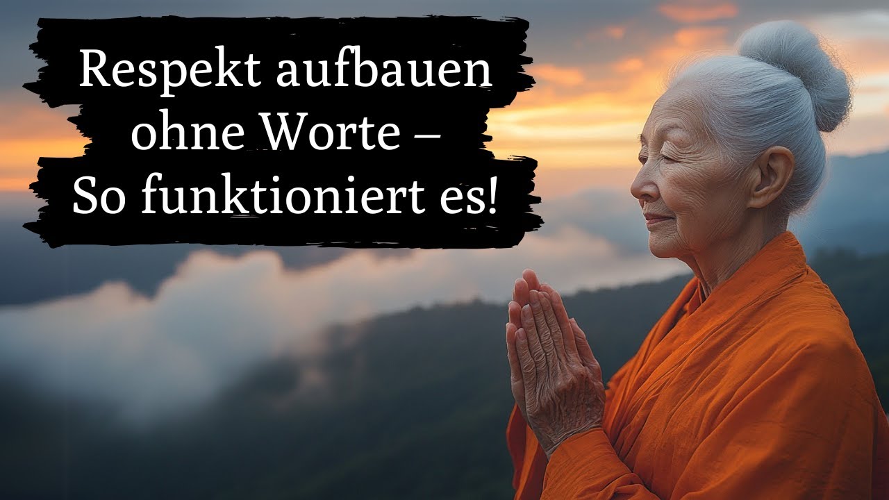 Das buddhistische Geheimnis, um Respekt einzuflößen, ohne den Mund zu öffnen | Buddhismus