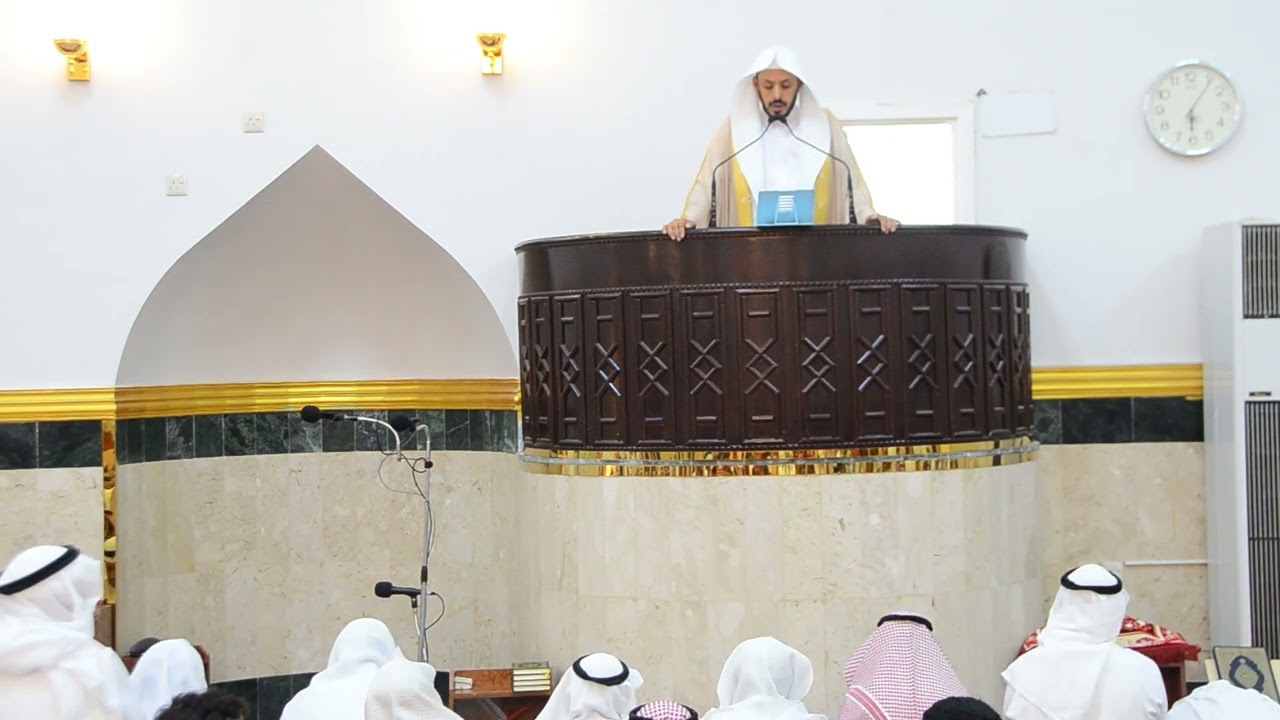 خطبة عيد الأضحى المبارك من جامع أم المؤمنين1443هــ ، لفضيلة الشيخ: محمد بن إبراهيم البياضي