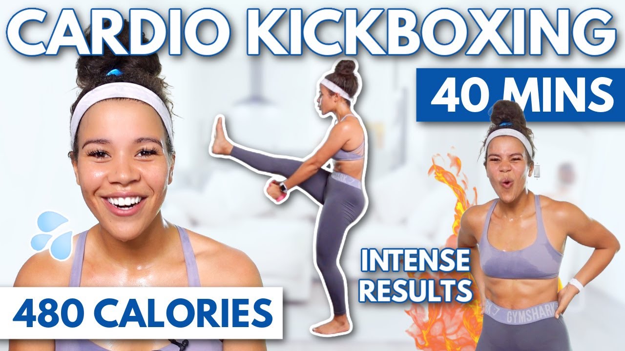 Kickboxing HIIT Cardio Workout | Full Body Fat Burn with Small Dumbbells | growwithjo