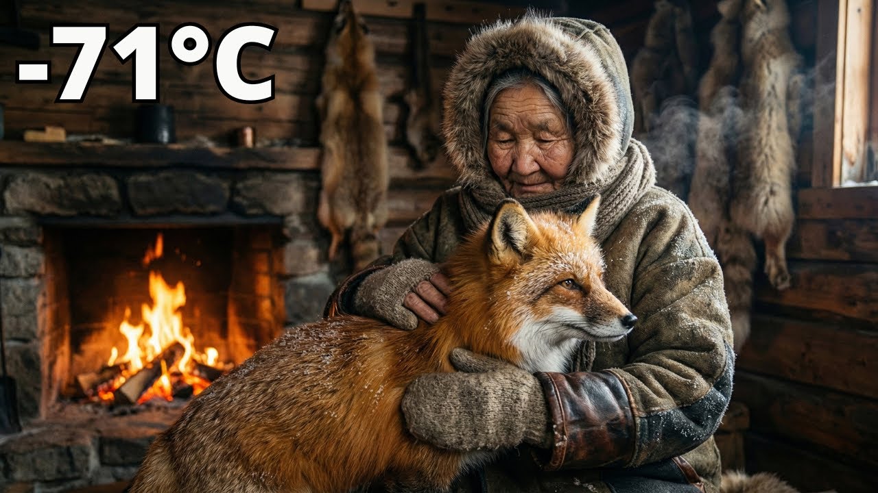 She Found a Dying Fox in the Snow | An Elderly Woman's Rescue at -71°C in Siberia ❄️🦊