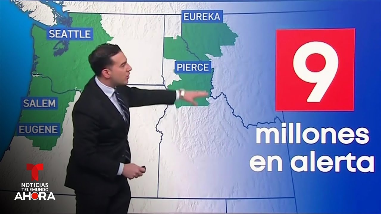 M&aacute;s de nueve millones de personas en alerta por inundaciones en el Noroeste | Noticias Telemundo