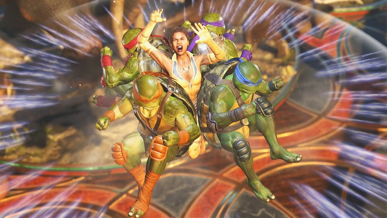 Injustice 2: TMNT Vs Vixen | All Intro/Interaction Dialogues & Clash Quotes + Super Moves