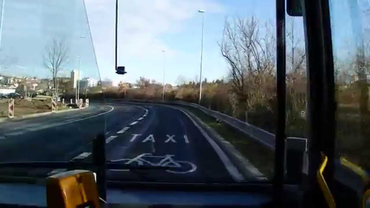 Jízda linkou 177 směr Poliklinika Mazurská (2/5)