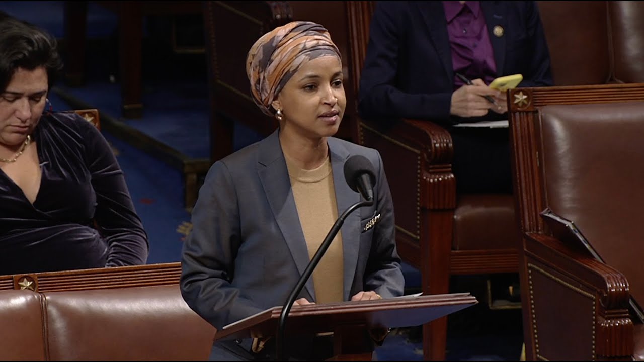 Rep. Omar Speaks on House Floor Calling to Abolish ICE and End Federal Occupation