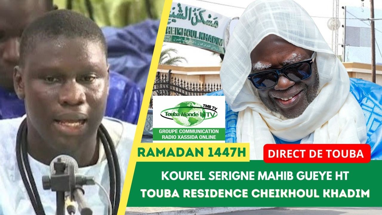 En Direct Résidence Cheikhoul Khadim Kurel Serigne Mahib GUEYE Hizbut Tarqiyyah 5e Jour Ramadan 2026