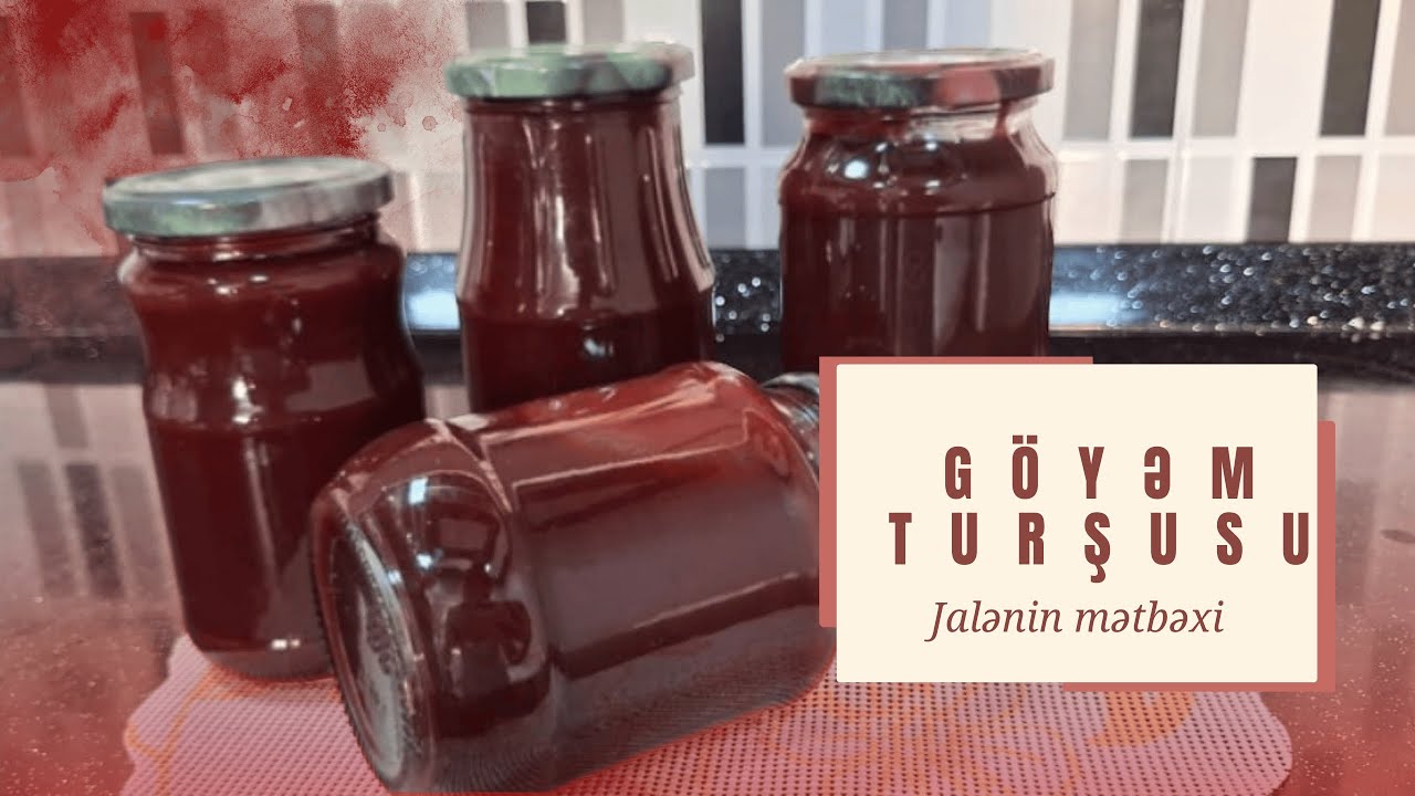 MÖHTƏŞƏM GÖYƏM TURŞUSU//5 DƏQİQƏDƏ😋//Jaləninmətbəxi