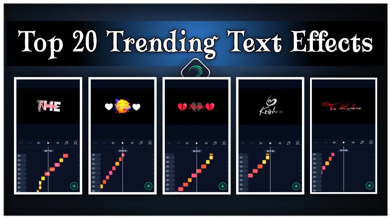 Top 20 trending text xml file | trending text effect xml file | alight motion xml file