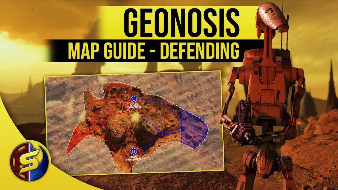 ▶ Map Guide for GEONOSIS - Defending - STAR WARS Battlefront 2