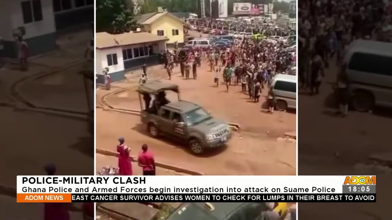 Ghana Police and Armed Forces begin investigating into attack on Suame Police (29-10-21)