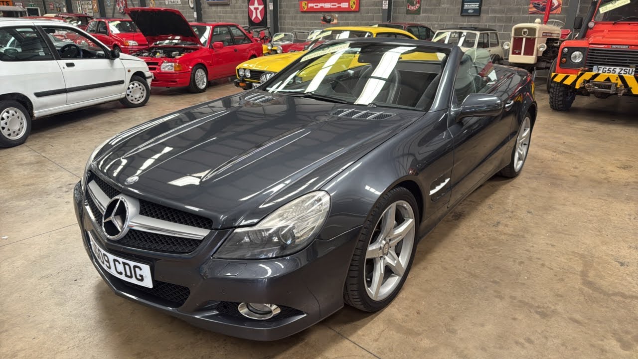 2009 MERCEDES SL 350 AUTO | MATHEWSONS CLASSIC CARS | AUCTION: 25, 26 & 27 JUNE 2025