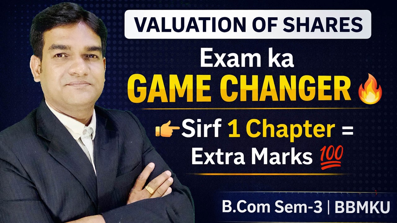 Valuation of Share | Corporate Accounting Important Lesson | BBMKU Semester 3 | 2024-28 | BBMKU 2026
