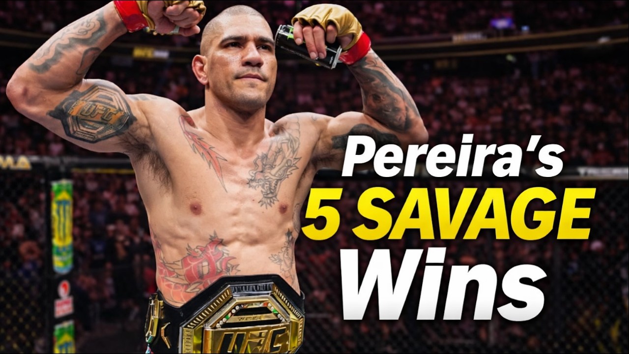 Alex Pereira Top 5 WINS | UFC Highlights