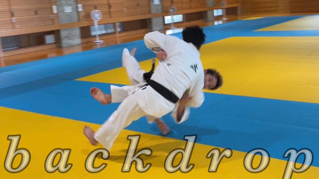 【柔道】足技のみで先輩ボコボコにしてみた【試合】
