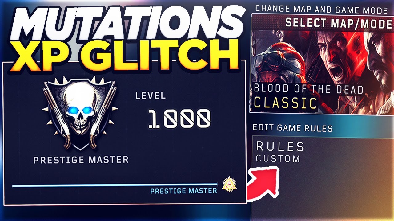 How to GET UNLIMITED XP in CUSTOM MUTATIONS on Black Ops 4! (BO4 Custom Mutations Glitch 2022)