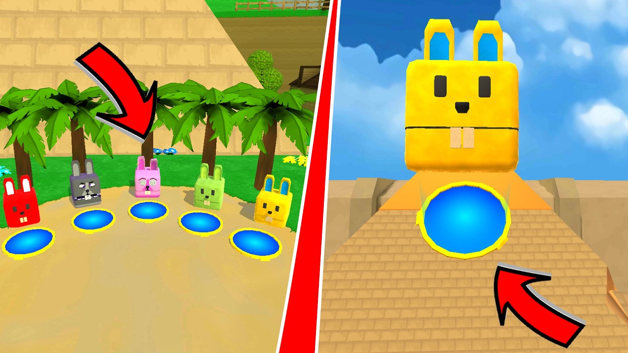 PORTAL TRISTOPIO WARNA-WARNI DI SUPER BEAR ADVENTURE!!!