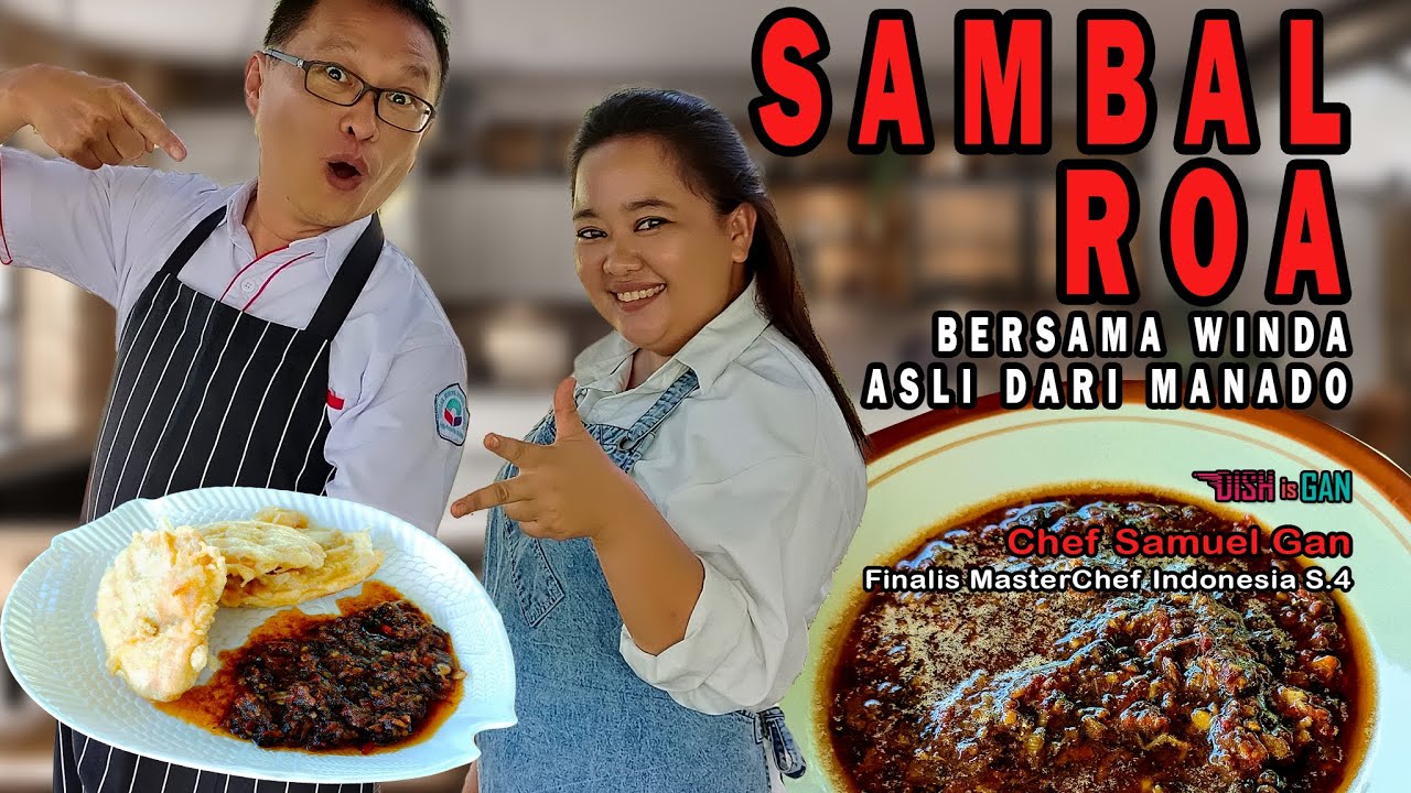 SAMBAL IKAN ROA ASAP!!! Asli Khas MANADO, Sambal Roa Gampang dan Cepat