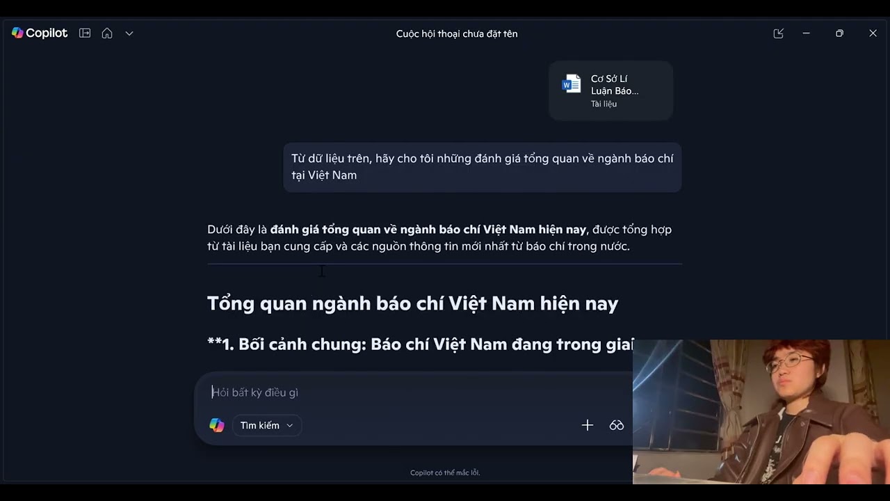 Chạy demo công cụ Copilot