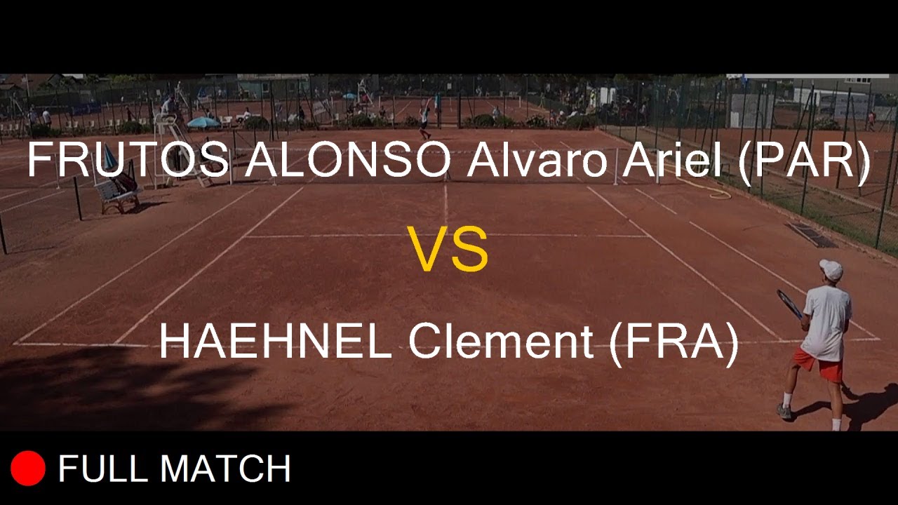 FRUTOS ALONSO Alvaro Ariel (PAR) VS HAEHNEL Clement (FRA) - La Balle Mimosa 2022