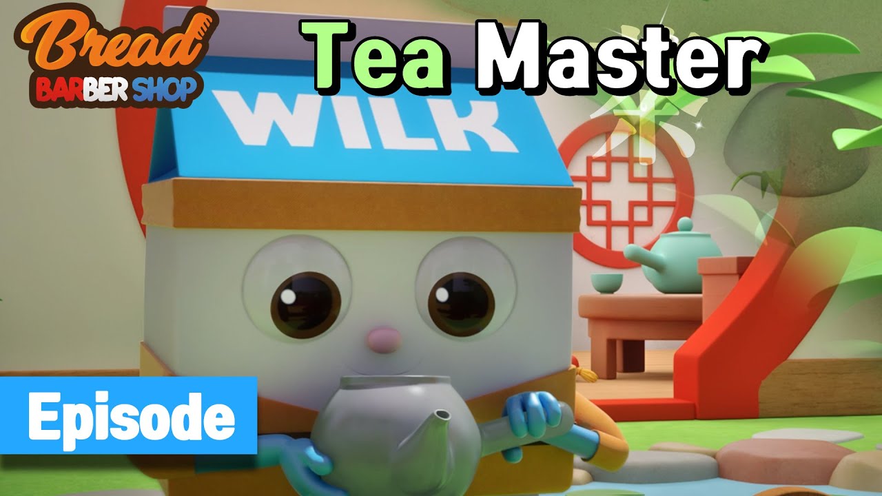 BreadBarbershop | 15 серия | Tea Master | английский/анимация/десерт/мультфильм
