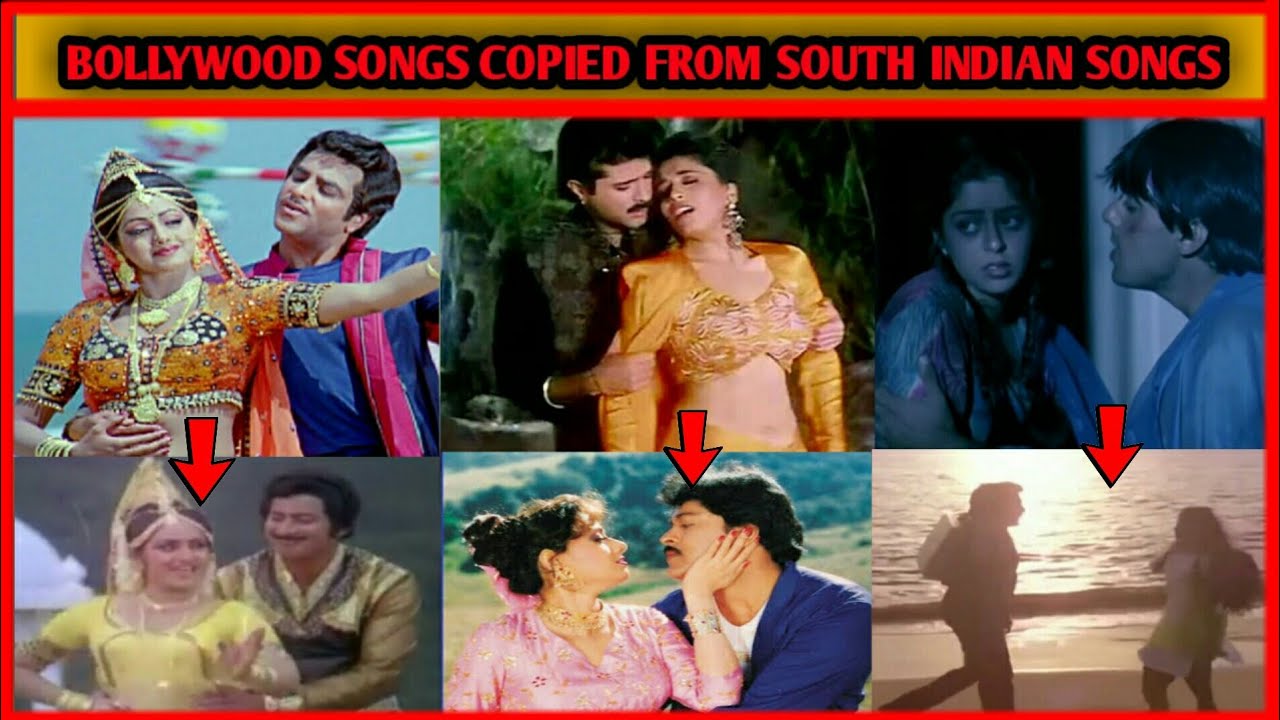 Bollywood copied songs from South Indian songs| PART -1
