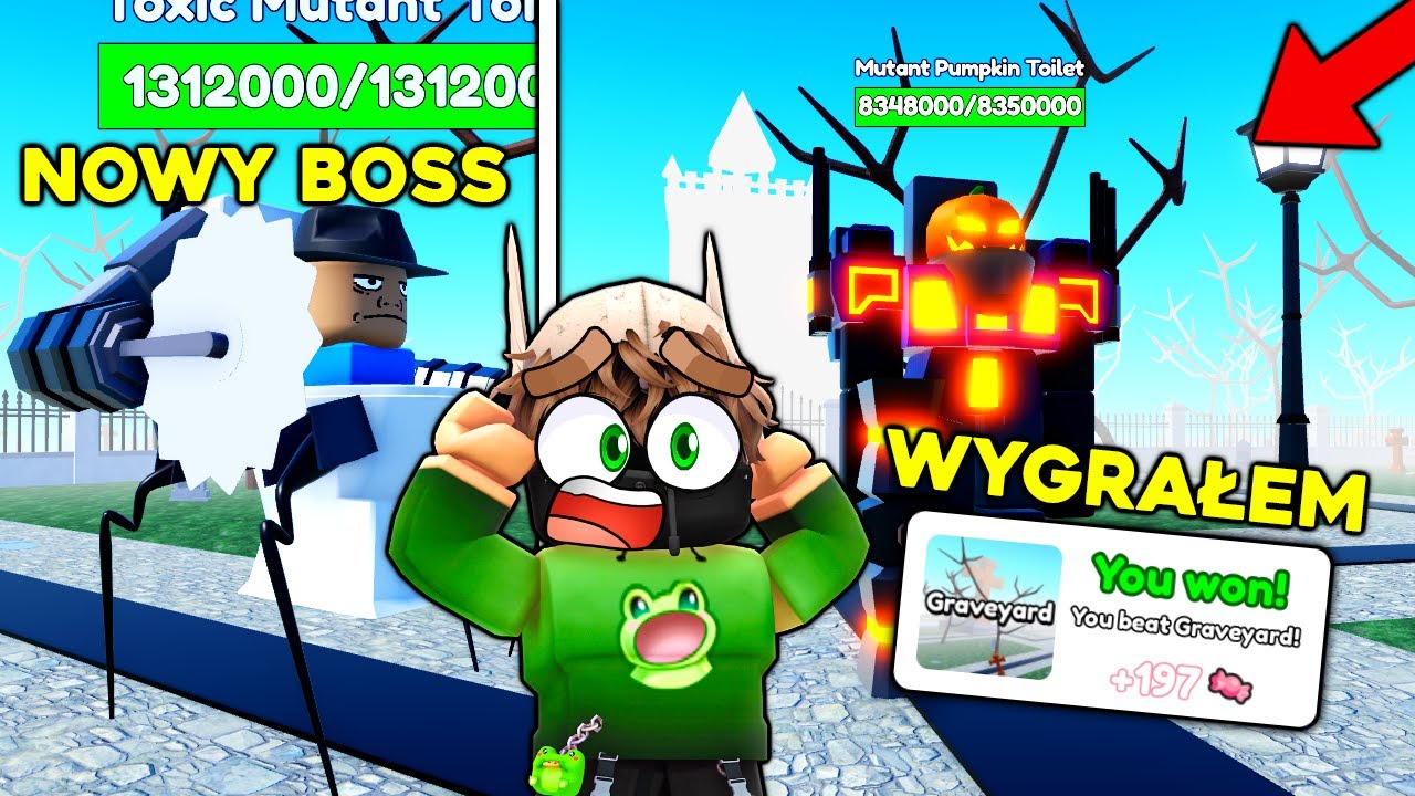 JEST! NOWY BOSS - JAK PRZEJŚĆ NOWĄ MAPĘ HALLOWEEN 