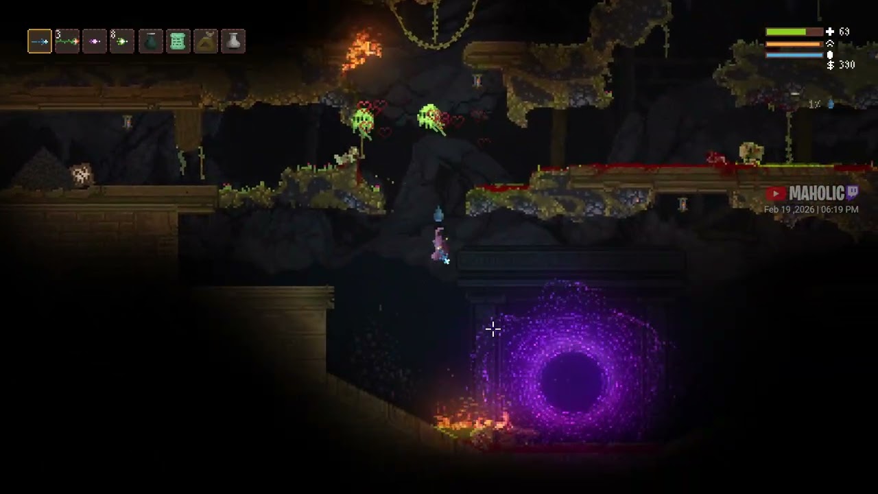 Noita🧙‍♂️✨🌋✅Twitch Vod➡️Daily run x180