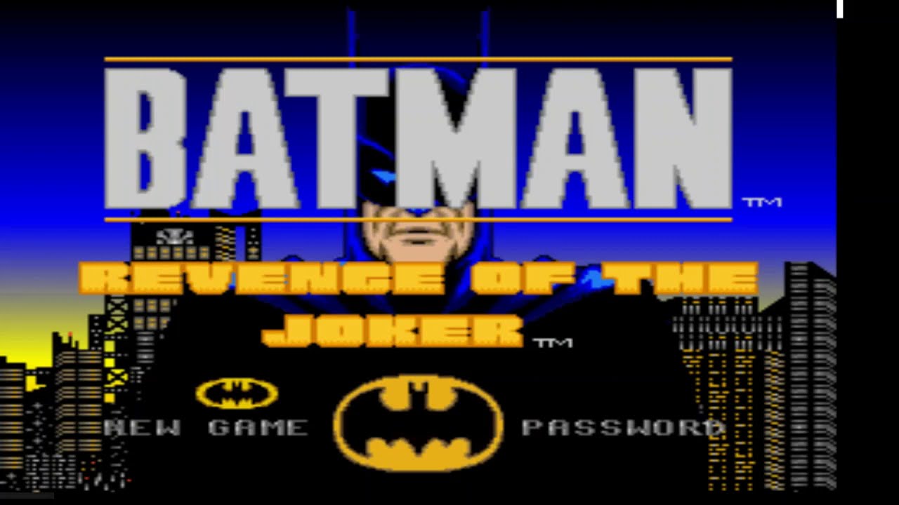 All Batman games for SNES