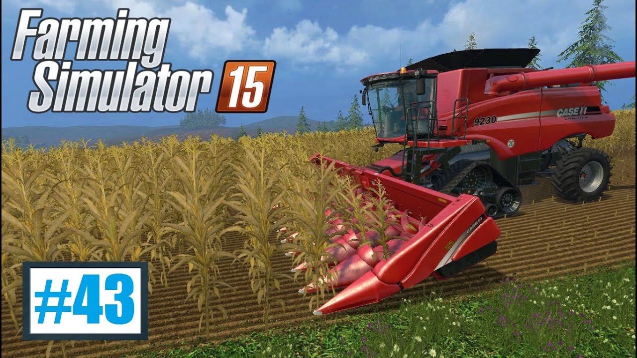 Kukurydza na ziarno (Farming Simulator 15 #43), gameplay pl
