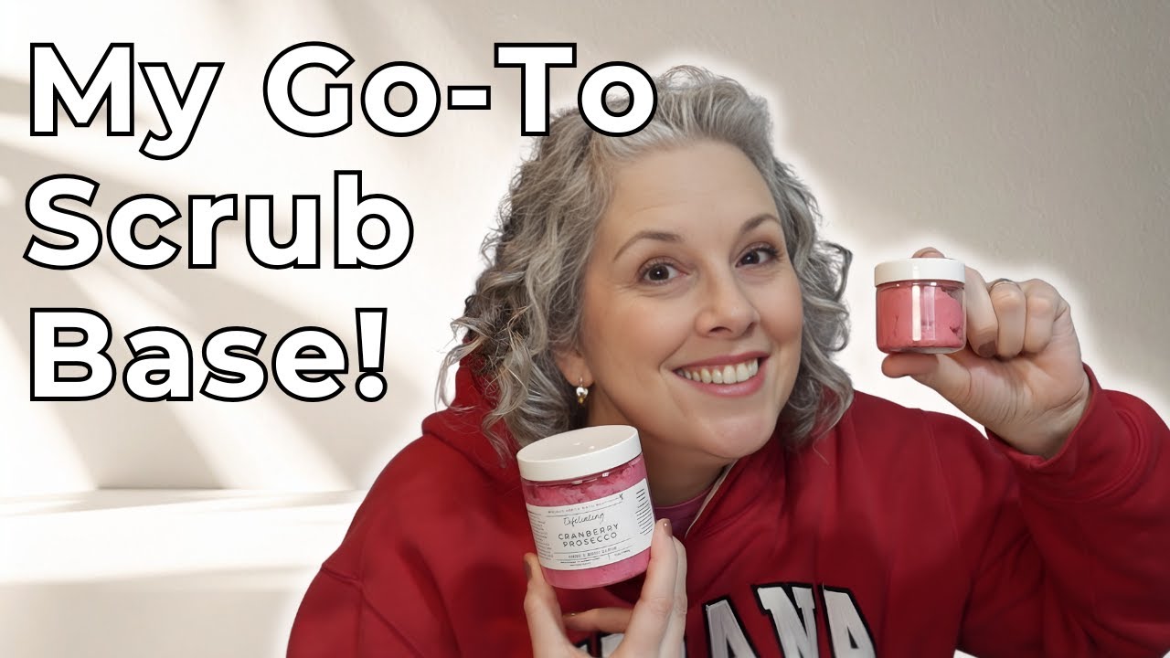 How I Make My Large Batch Sugar Scrub Base